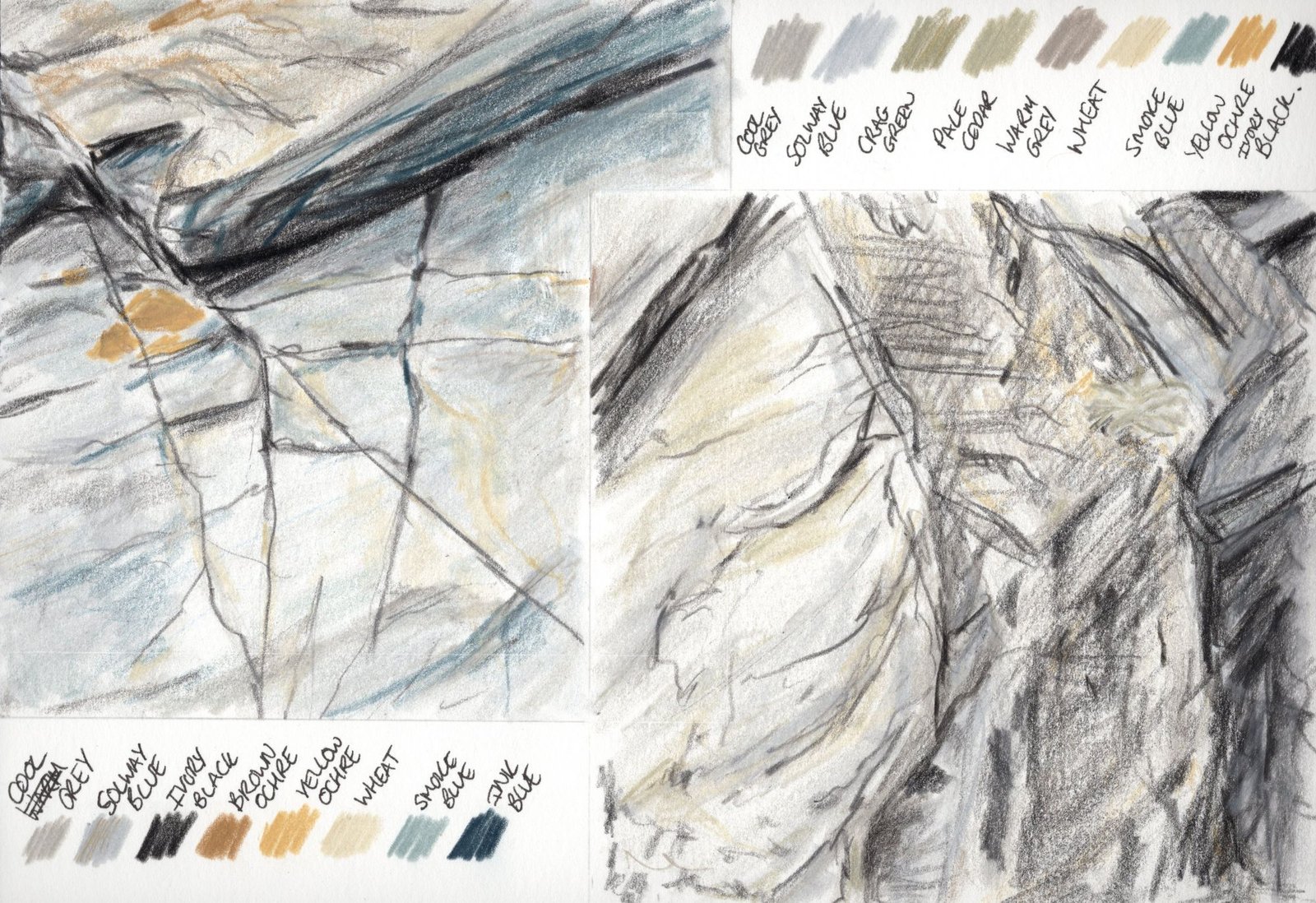 Choosing from the New Derwent Drawing Range