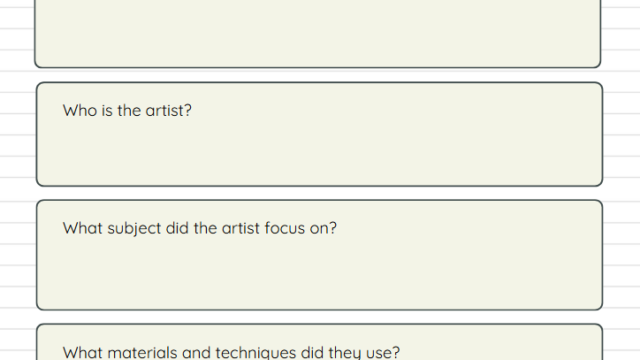 A page from a scavenger hunt lesson plan.